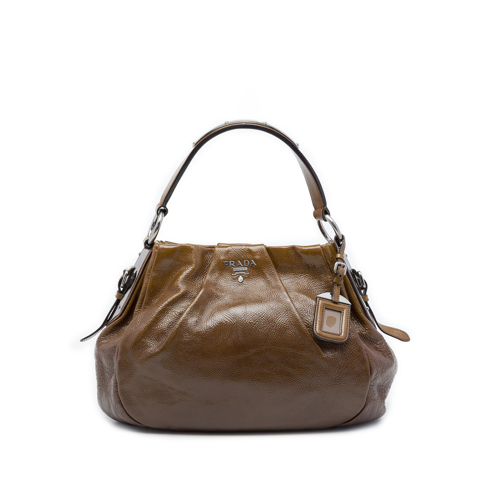 Pre-Loved Prada Sfumata Vernice Ombre Tote